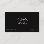 Logos Red Nose Visitekaartje (Voorkant)