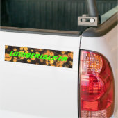 Logs Logging Pulp Lumberjacker Lumberjack Gifts Bumpersticker (Op Truck)