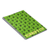 Logwerkzaamheden van de uitvoerder notitieboek (Rechterzijde)