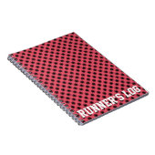 Logwerkzaamheden van de uitvoerder notitieboek (Rechterzijde)