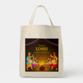 Lohri Canvas Tassen - Eco-vriendelijke en stijlvol (Achterkant)