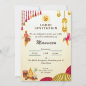 Lohri uitnodiging (Voorkant)