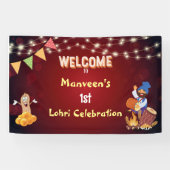 Lohri Welkomstbanner Spandoek (Horizontaal)