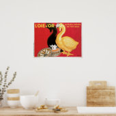 L'oie D'or La Reine Des Cremes  Food ad Poster (Keuken)