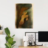 Loie Fuller 2 van Toulouse-Lautrec Poster (Thuiskantoor)