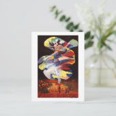 Loie Fuller bij het theater Folies-Bergere Briefkaart (Staand voorkant)