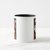 Loie Fuller bij het theater Folies-Bergere Mok (Midden)