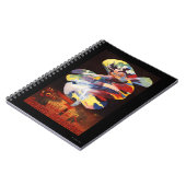 Loie Fuller bij het theater Folies-Bergere Notitieboek (Linkerzijde)