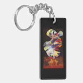 Loie Fuller bij het theater Folies-Bergere Sleutelhanger (Voorkant Links)