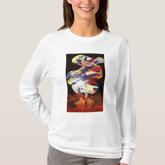 Loie Fuller bij het theater Folies-Bergere T-shirt (Voorkant)
