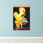 Loie Fuller in het theater Folies-Bergere Canvas Afdruk (Insitu (Houten vloer))