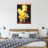 Loie Fuller in het theater Folies-Bergere Canvas Afdruk (Insitu (Slaapkamer))