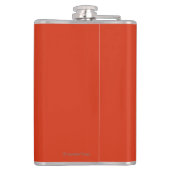 Loie Fuller in het theater Folies-Bergere Heupfles (Achterkant)