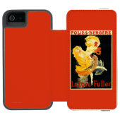 Loie Fuller in het theater Folies-Bergere Incipio iPhone Portemonnee Hoesje (Agenda Open)