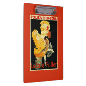 Loie Fuller in het theater Folies-Bergere Klembord (Rechts)