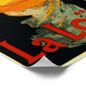 Loie Fuller in het theater Folies-Bergere Poster (Hoek)