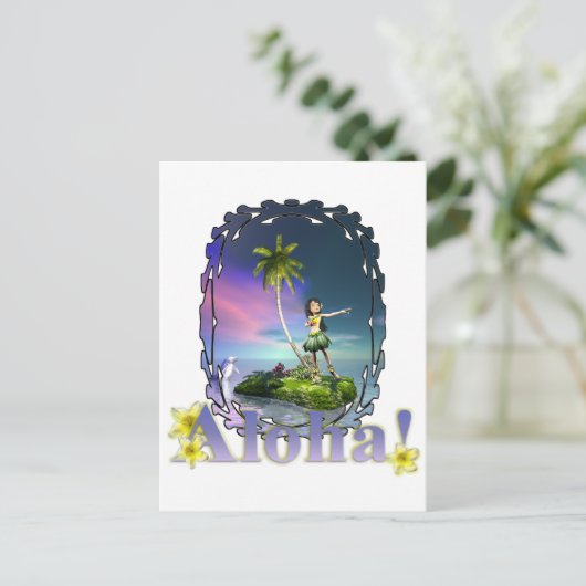 Loihi Briefkaart (Staand voorkant)