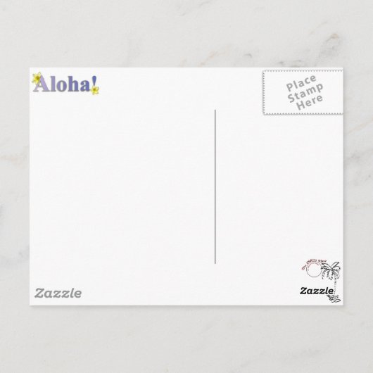 Loihi Briefkaart (Achterkant)