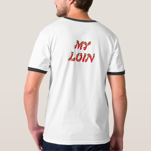Loin KING T-shirt (Achterkant volledig)