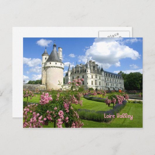 Loire Valley Briefkaart (Voorkant / Achterkant)