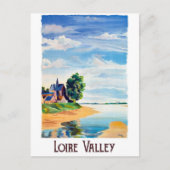 Loire Valley, Frankrijk Briefkaart (Voorkant)
