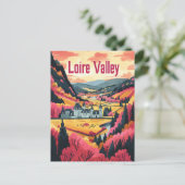 Loire Valley Frankrijk kunst Briefkaart (Staand voorkant)