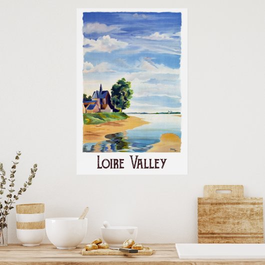 Loire Valley, Frankrijk Poster (Keuken)