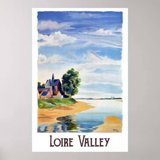 Loire Valley, Frankrijk Poster (Voorkant)