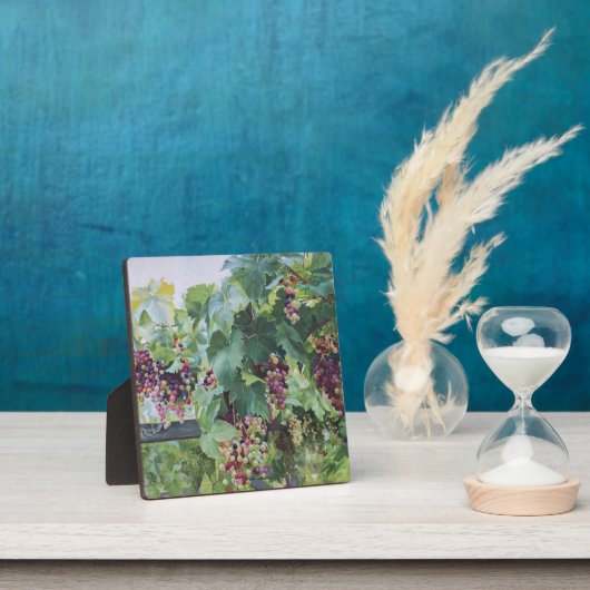 Loire Valley Vineyard – French Grape Painting Fotoplaat (Insitu)