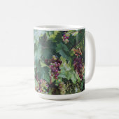 Loire Valley Vineyard – French Grape Painting Koffiemok (Voorkant rechts)