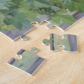 Loire Valley Vineyard – French Grape Painting Legpuzzel (Zijkant)