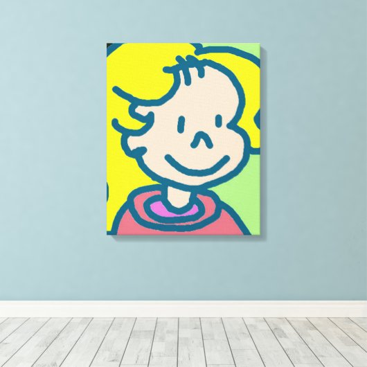 Lois Canvas Afdruk (Insitu (Houten vloer))
