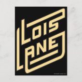 Lois Lane Logo Briefkaart (Voorkant)