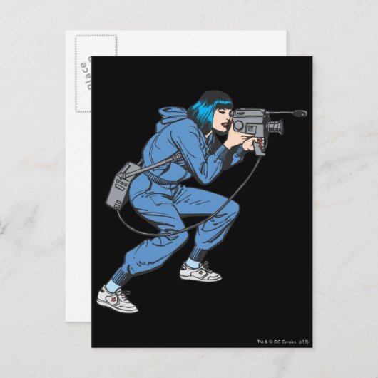 Lois Lane met camera Briefkaart (Voorkant / Achterkant)
