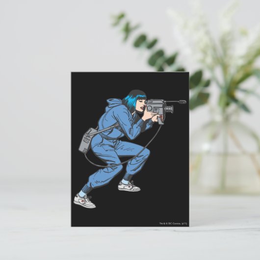 Lois Lane met camera Briefkaart (Staand voorkant)