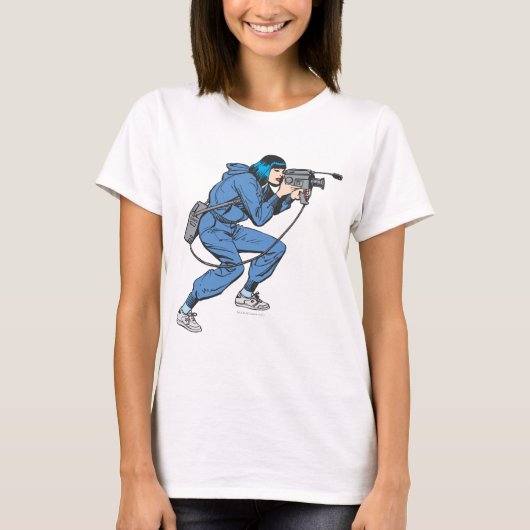 Lois Lane met camera T-shirt (Voorkant)