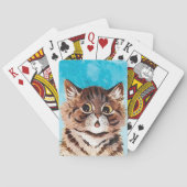 Lois Wain verrast kitten met speelkaarten (Achterkant)