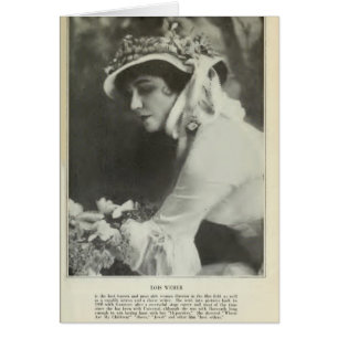 Lois Weber 1917  portret vrouw directeur