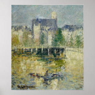 Loiseau - De brug van Moret Sur Loing 1927 Poster