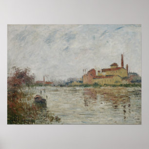 Loiseau - De Fabriek Aan De Rand Van De Rivier Poster