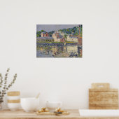Loiseau - De oever van Pontoise Poster (Keuken)