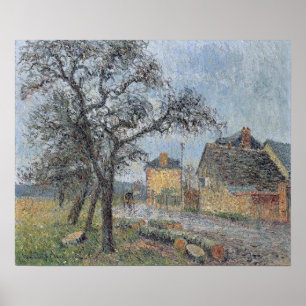 Loiseau - de weg van Louviers 1904 Poster