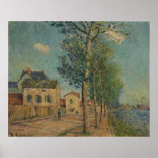 Loiseau - het pad langs de rivier poster (Voorkant)