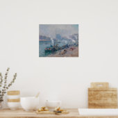 Loiseau - Paris Le Port Henri IV 1921 Poster (Keuken)