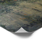 Loiseau - Randen van het rivierlandschap van de Eu Poster (Hoek)