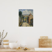 Loiseau - Rue Thuringe Bonsecours Rouen Poster (Keuken)