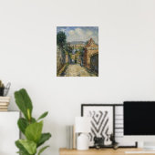 Loiseau - Rue Thuringe Bonsecours Rouen Poster (Thuiskantoor)