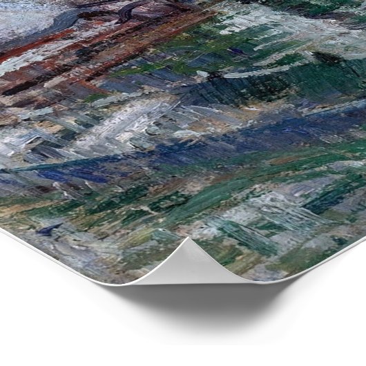 Loiseau - Saint Gervais Paris 1925 Poster (Hoek)