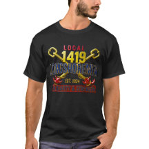 Lokaal 1419 Havenarbeiders Vintage Solidarity T-Sh