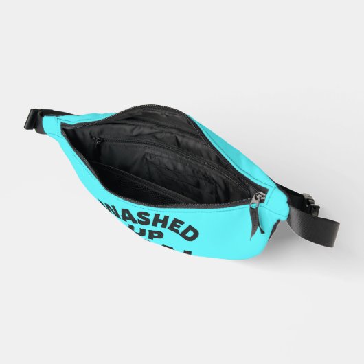 Lokaal aangespoeld | Vet en grappig typografie Heuptasje (Open)